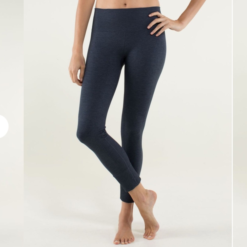 Lululemon Ebb To Street Pant Heathered Inkwell 8
